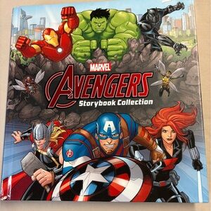 Marvel Avengers Storybook with Red, Blue, and Green